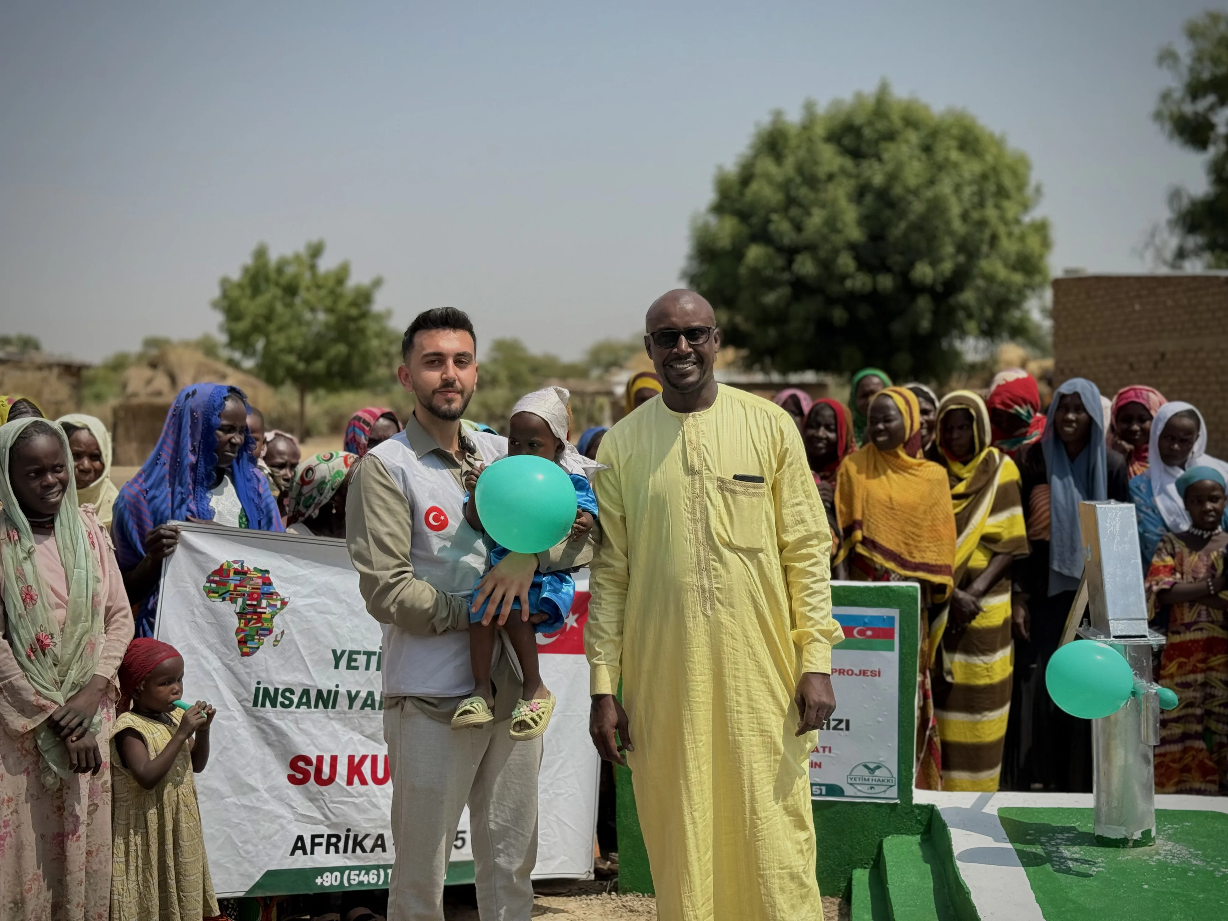 Afrika’da Kurak Köylere Su Kuyusu 